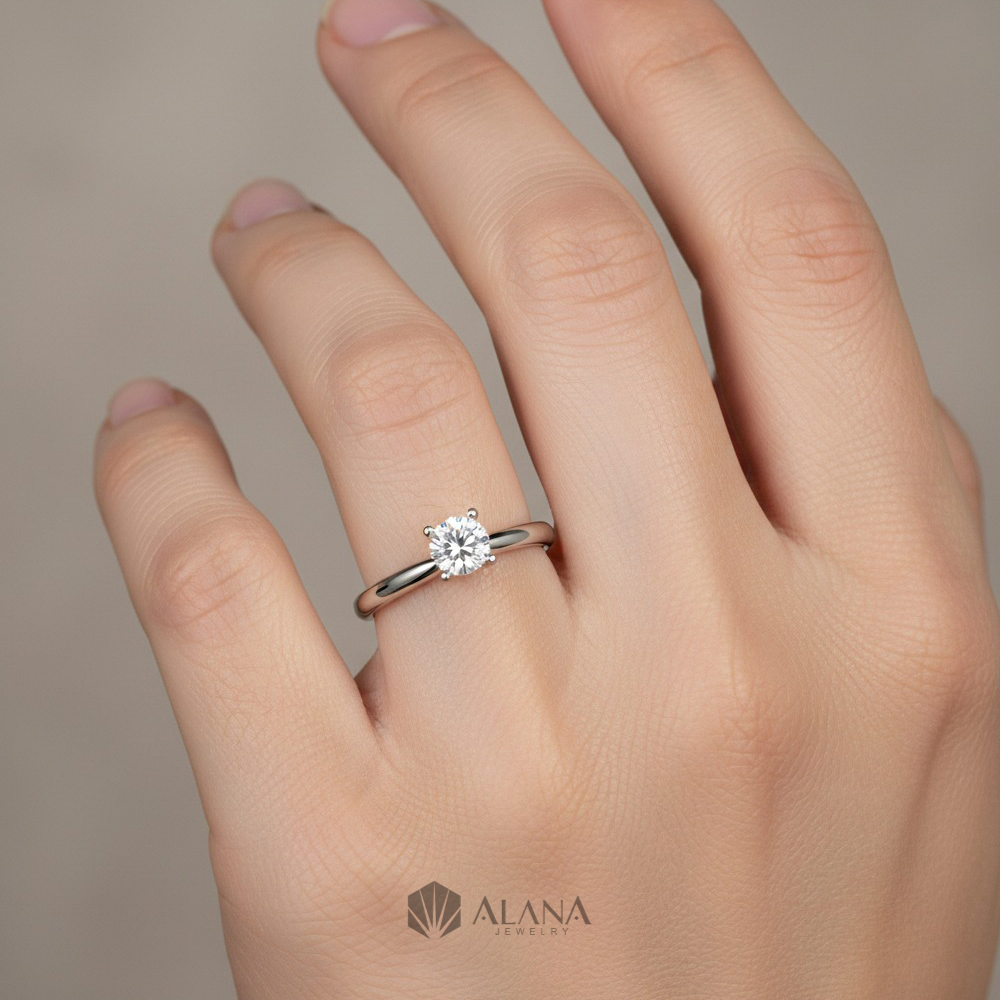 Moissanite Tròn Trắng 4.0mm - SP487 - Ảnh 2